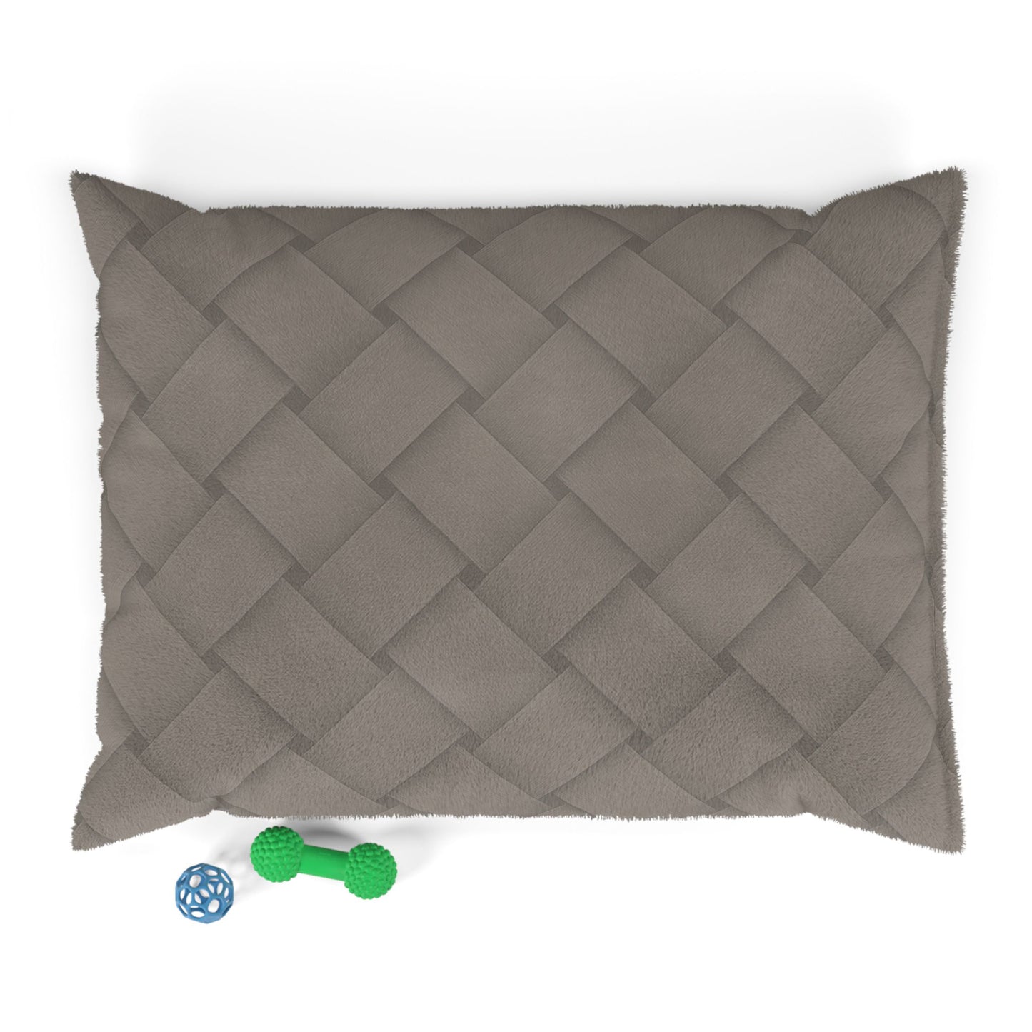 Cozy Pet Bed - Heimtierbett  Brainded Pattern Taupe (S/M/L) - WOOVE