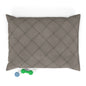 Cozy Pet Bed - Heimtierbett  Brainded Pattern Taupe (S/M/L) - WOOVE