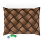 Cozy Pet Bed - Heimtierbett  Brainded Pattern Brown (S/M/L) - WOOVE