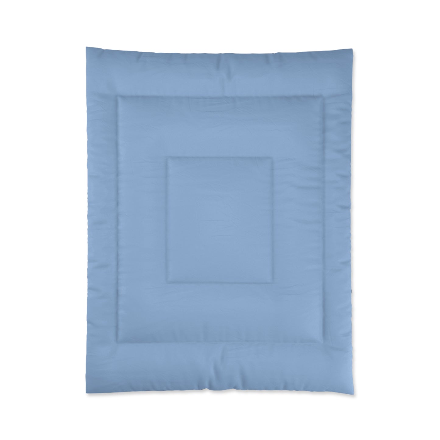Design Comforter – stilvolle Tagesdecke mit weichem Griff - Dusty Blue - WOOVE