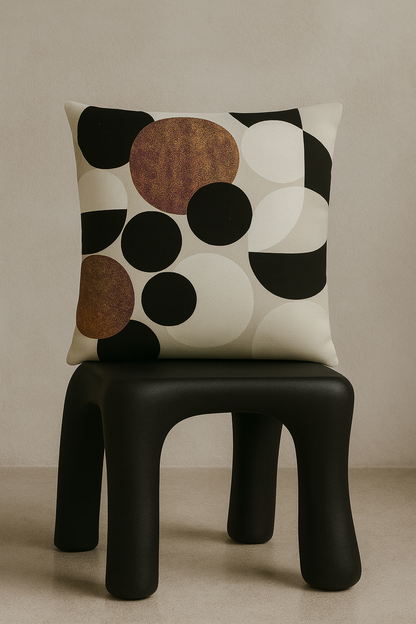 NOA.HOME. / Plum Dots / Print-Kissenbezug incl. Füllung - WOOVE