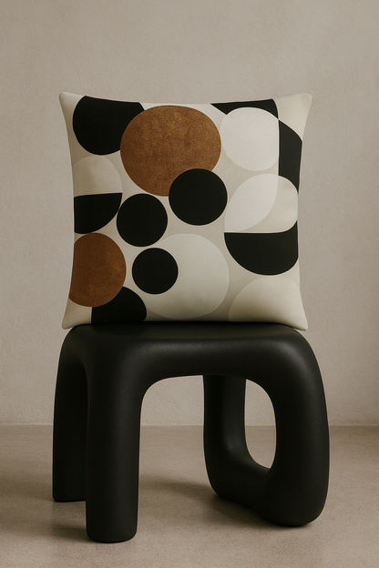NOA.HOME. / Copper Dots / Print-Kissenbezug incl. Füllung - WOOVE