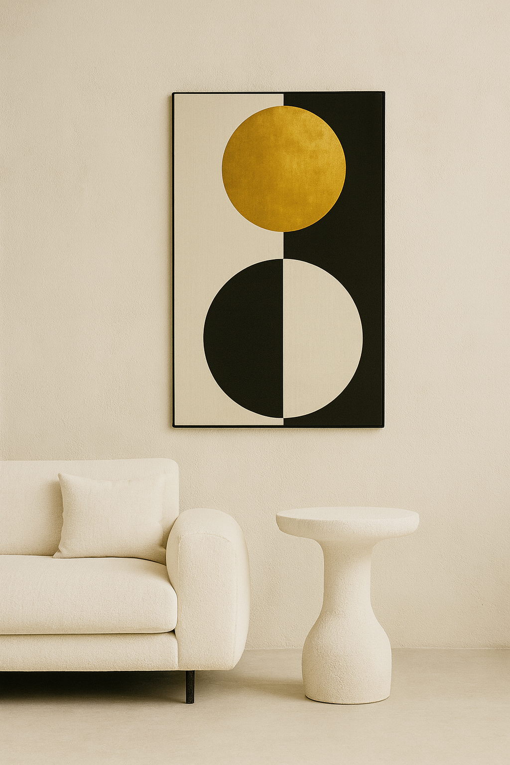 Solar Balance / Leinwandbild - WOOVE