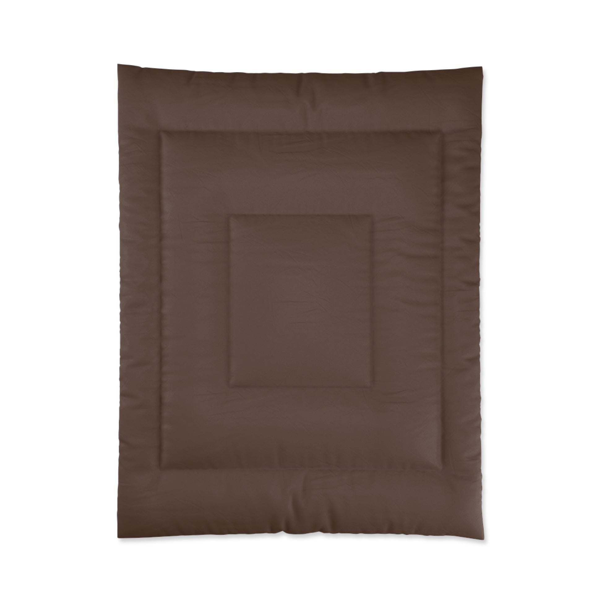 Design Comforter – stilvolle Tagesdecke mit weichem Griff - Chocolate - WOOVE
