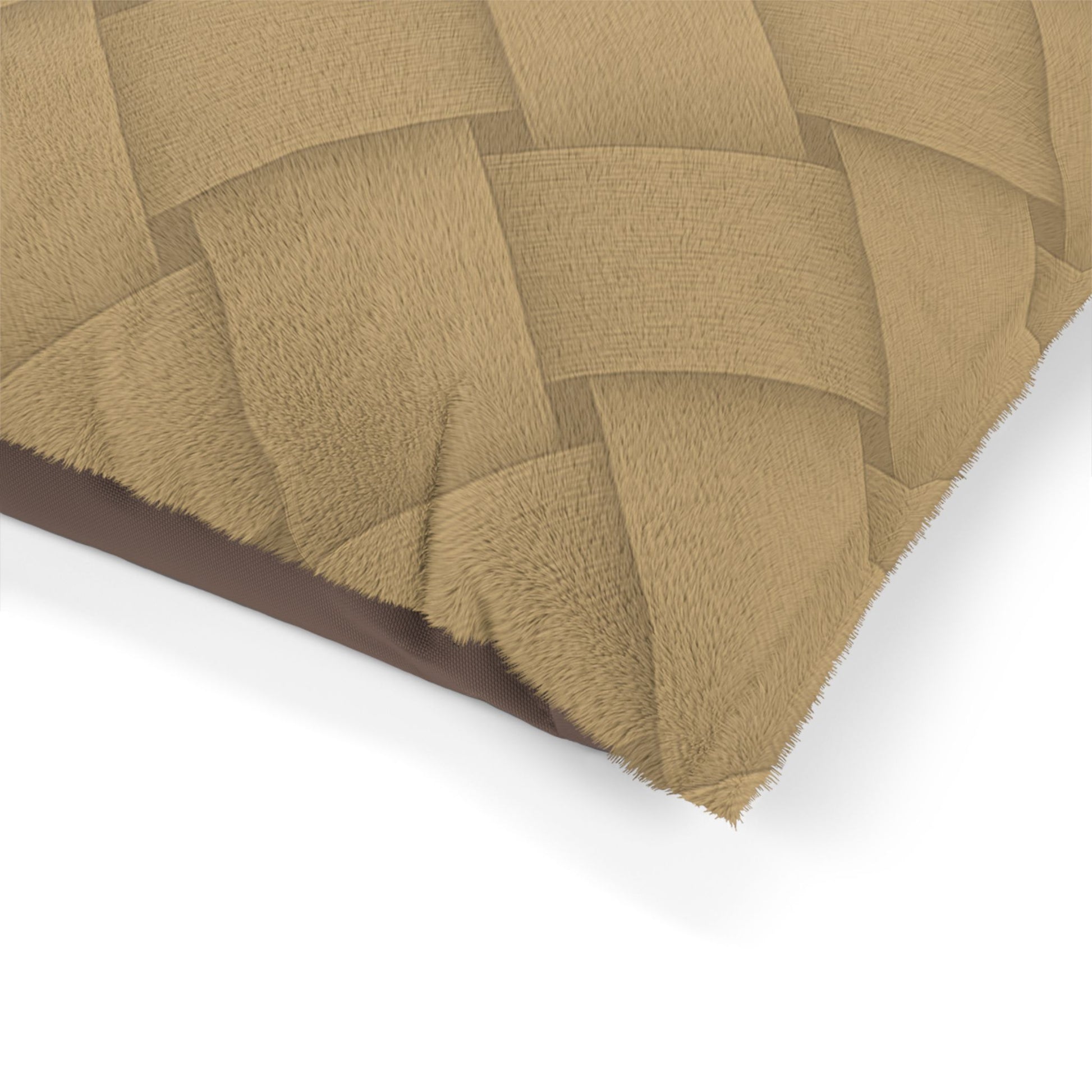 Cozy Pet Bed - Heimtierbett  Brainded Pattern Caramel (S/M/L) - WOOVE