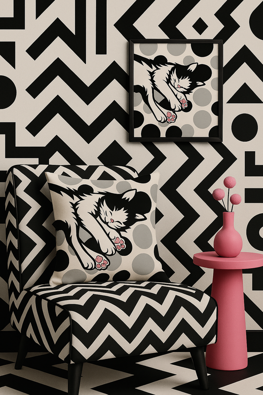 NOA.HOME. Cat in Memphis No.6 / Kissenbezug - WOOVE