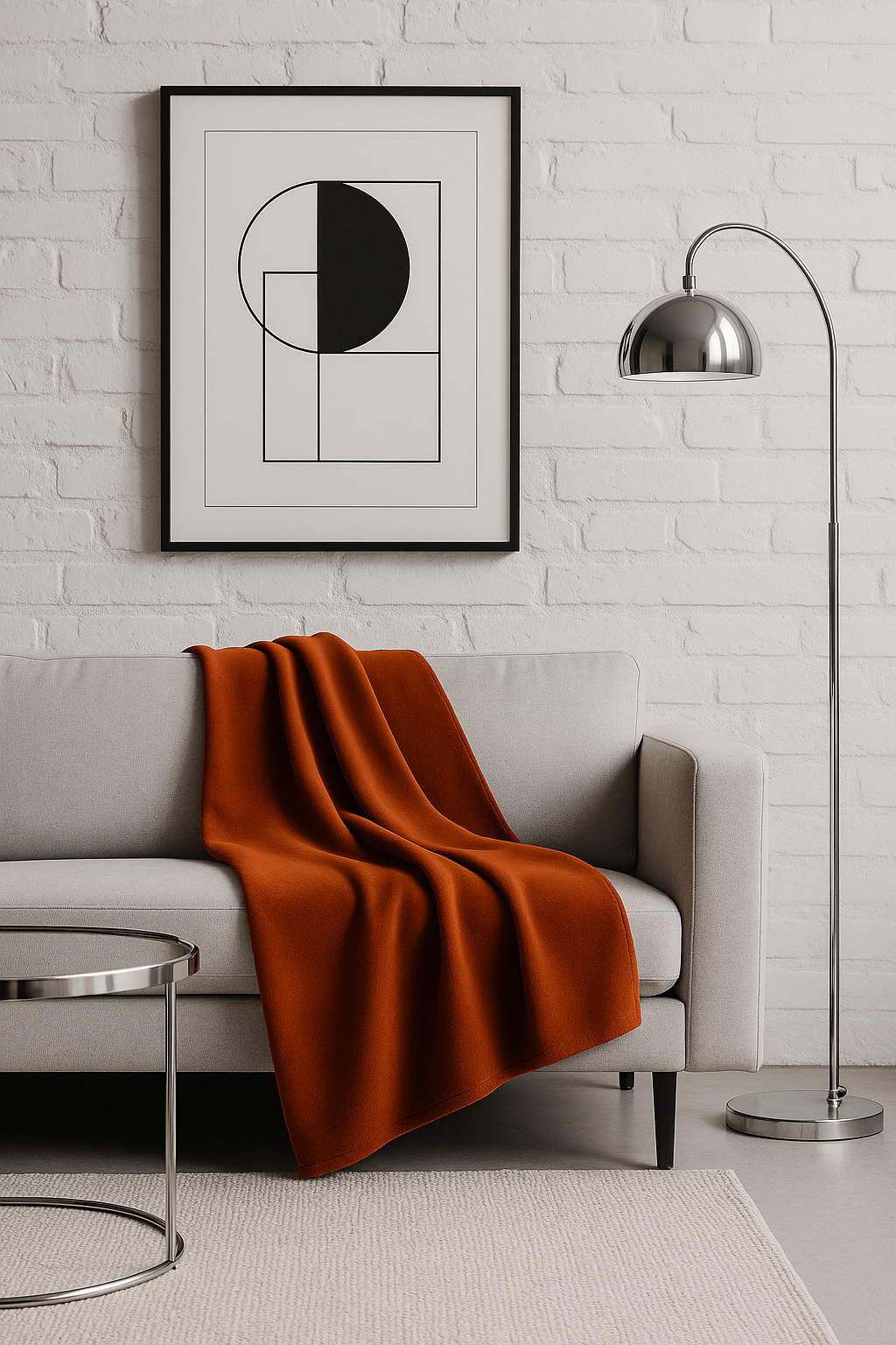 NOA.HOME. Sherpa Decke Terracotta - WOOVE