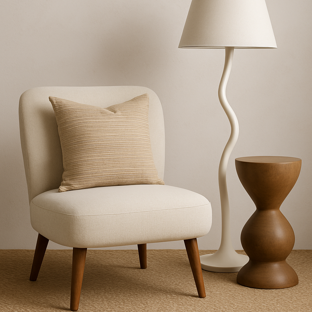 Mono Line 13 / Print-Kissenbezug - WOOVE