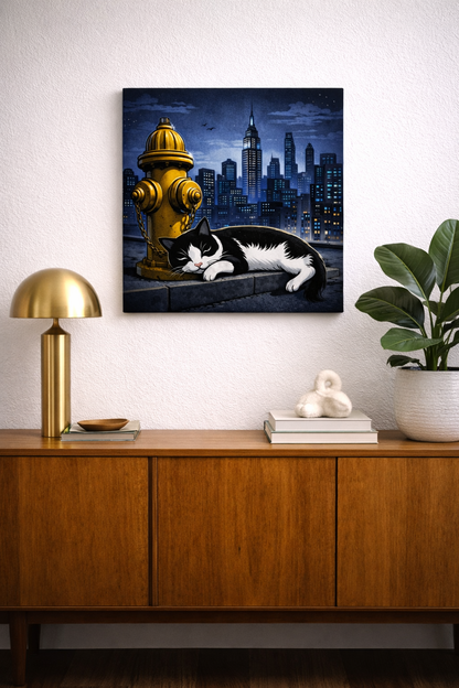 City Cats NYC 05 / Canvas Print
