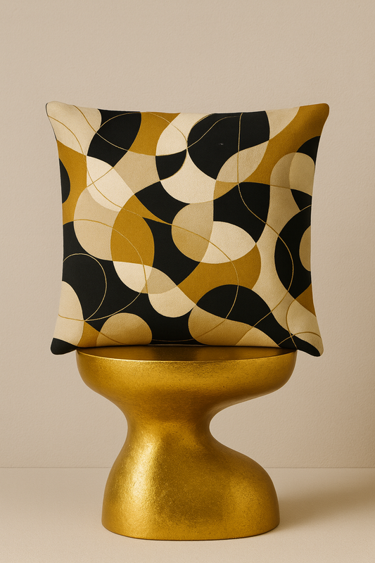 NOA.HOME. / Golden Rhythm No.1 / Print-Kissenbezug incl. Füllung - WOOVE