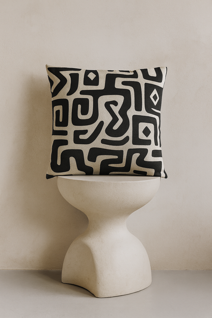 Essence 1 / Print-Kissenbezug - WOOVE