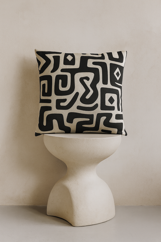 Essence 1 / Print-Kissenbezug - WOOVE