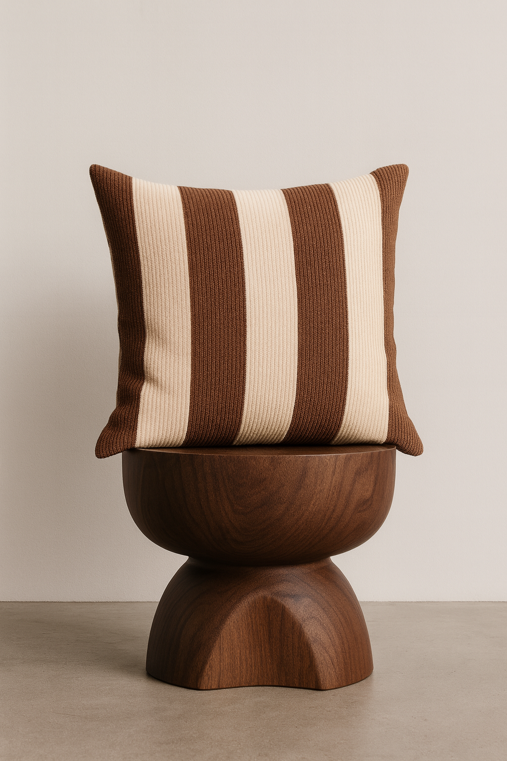 Mono Line 3 / Print-Kissenbezug - WOOVE