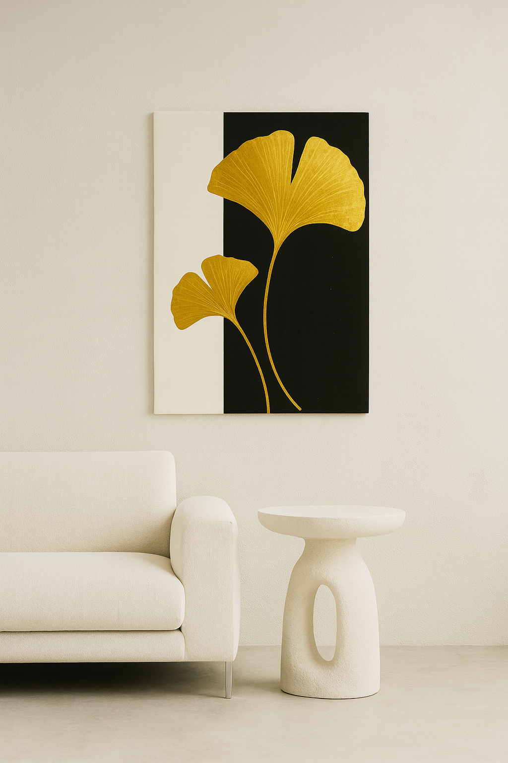 Quiet Balance / Leinwandbild - WOOVE