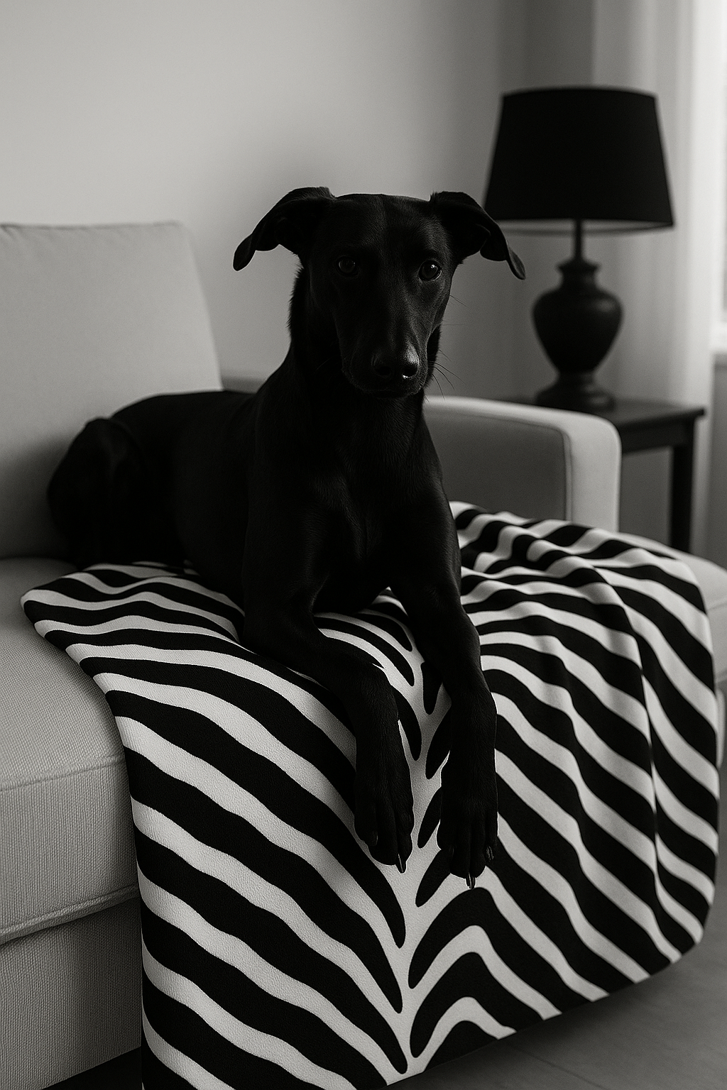 NOA.HOME. Animal-Sherpa Zebra No.1 - WOOVE