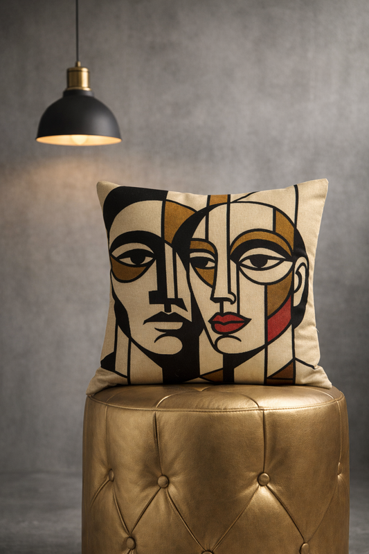 Dialogue / Print-Kissenbezug