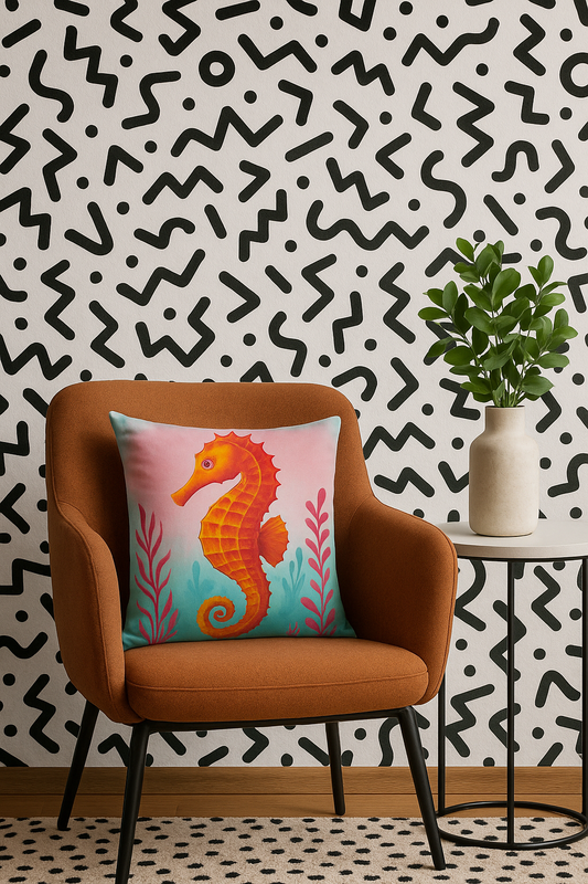 NOA.HOME. Seahorse No.2 / Kissenbezug - WOOVE