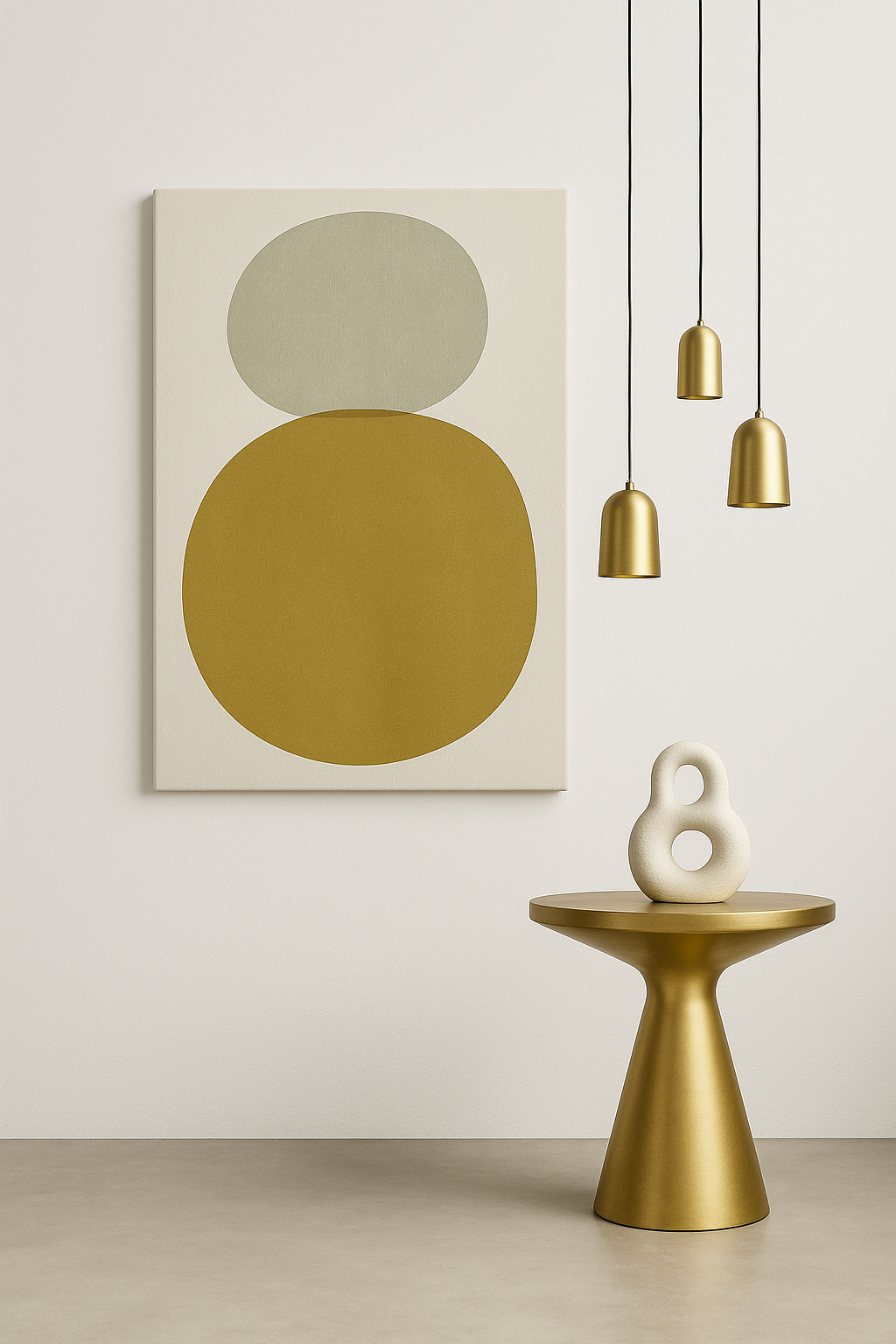 Still Stones / Leinwandbild - WOOVE