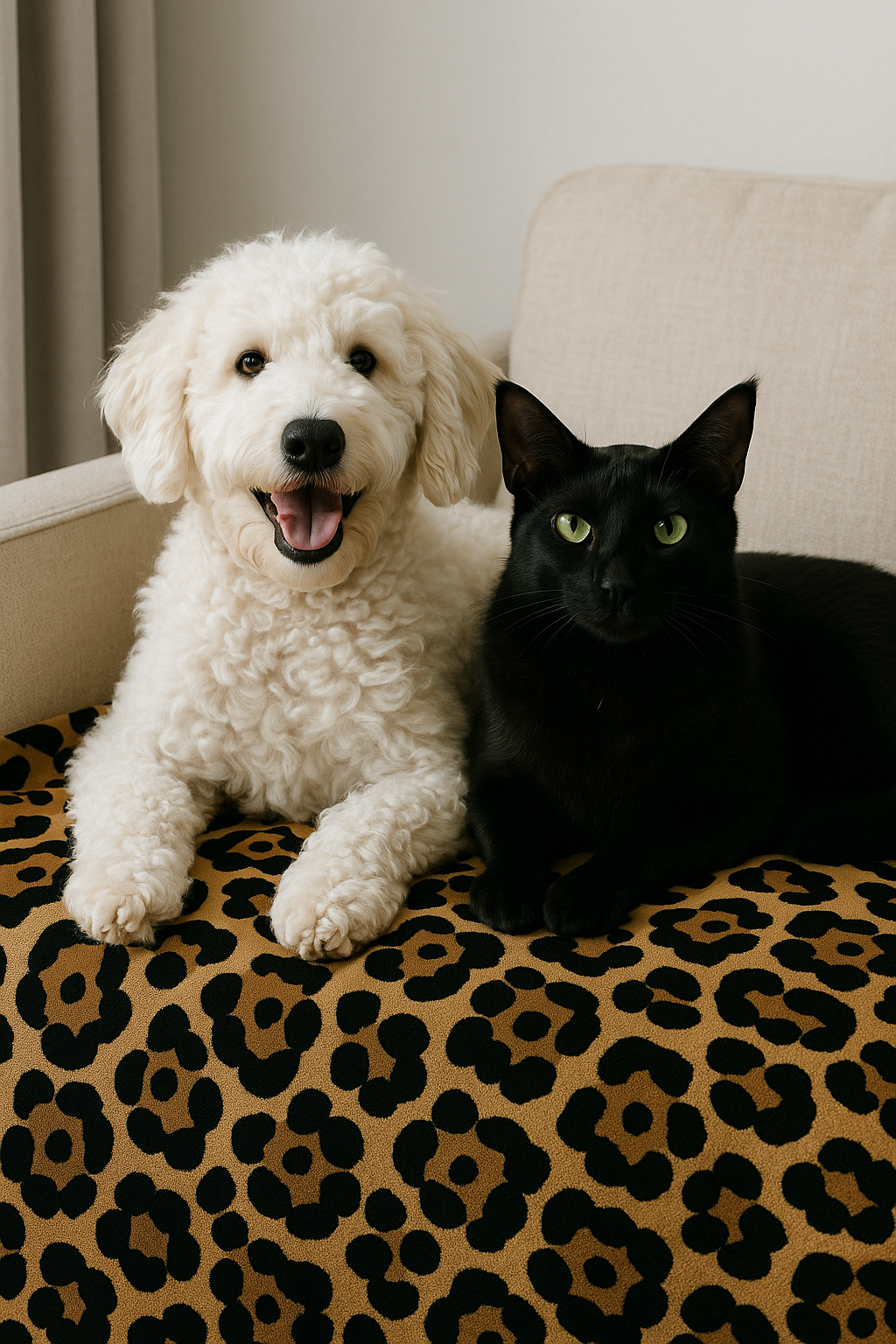 NOA.HOME. Animal-Sherpa Ozelot No.1 - WOOVE