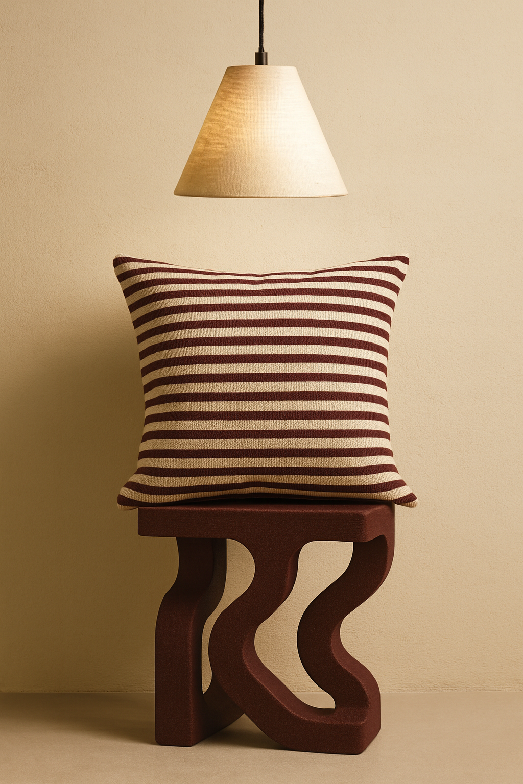 Mono Line 9 / Print-Kissenbezug - WOOVE