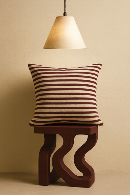 Mono Line 9 / Print-Kissenbezug - WOOVE