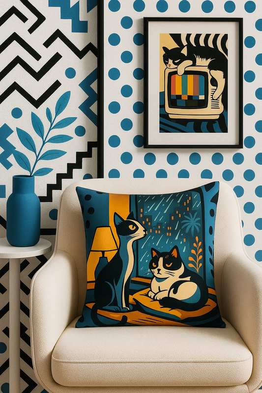 NOA.HOME. Cats at Home / Kissenbezug - WOOVE