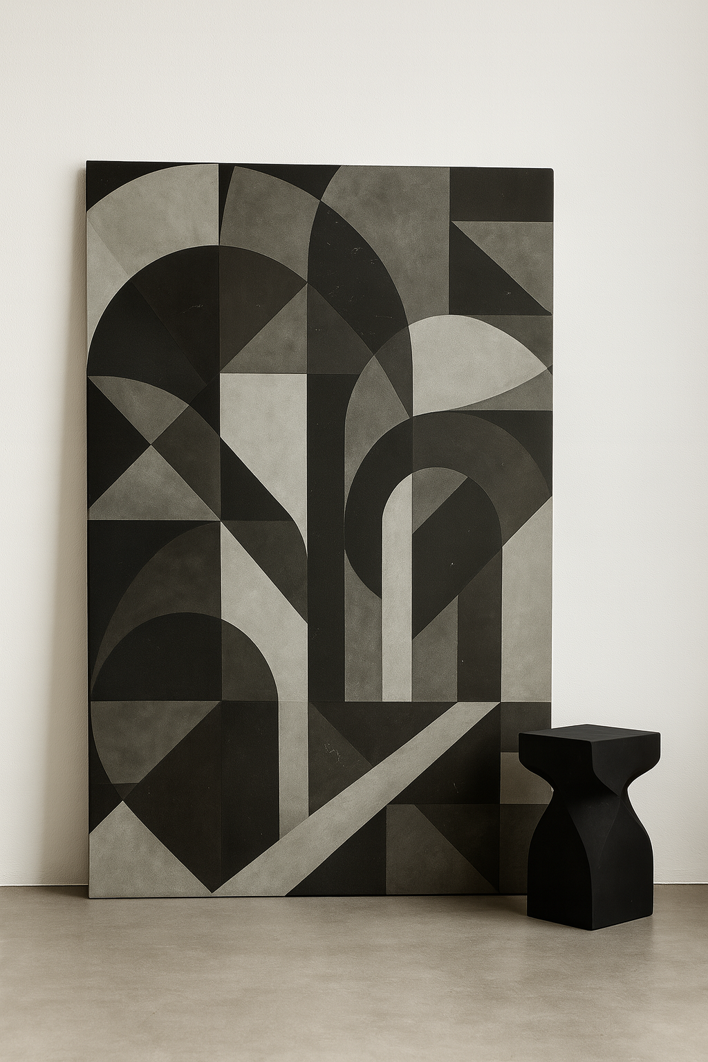 Echoes of Light / Leinwandbild - WOOVE