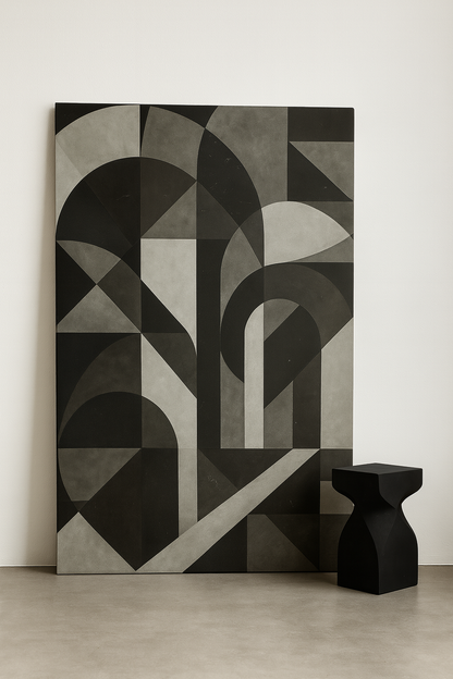 Echoes of Light / Leinwandbild - WOOVE