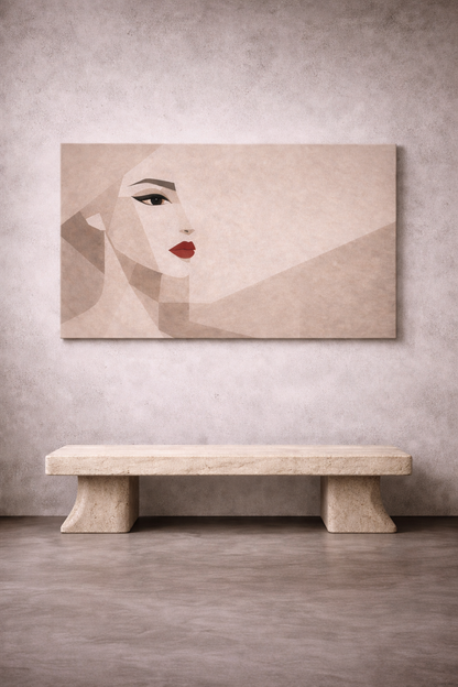 Soft Contour / Leinwandbild