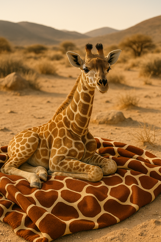 NOA.HOME. Animal-Sherpa Giraffe No.4 - WOOVE