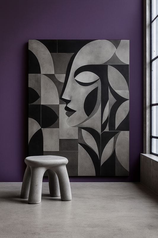 Silent Form by NOA / Leinwandbild - WOOVE