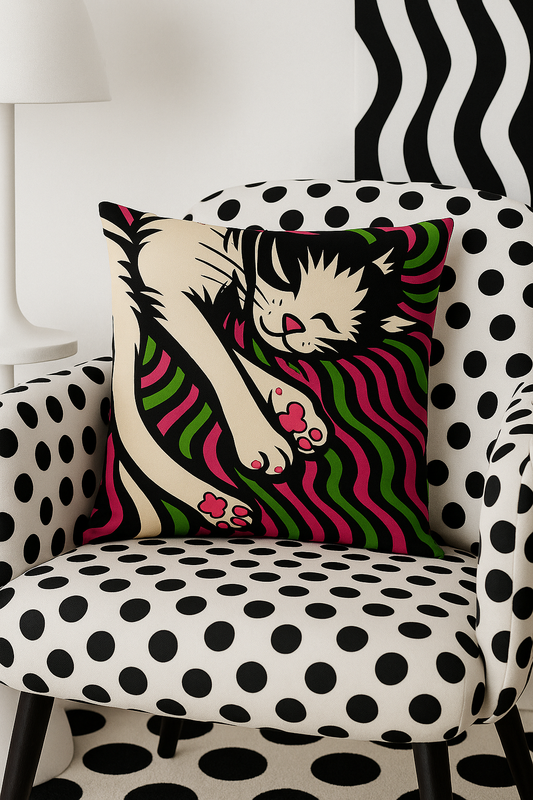 NOA.HOME. Cat in Memphis No.2 / Kissenbezug - WOOVE