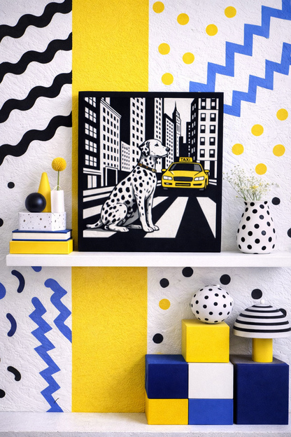 Dalmatian NYC 06 / Canvas print