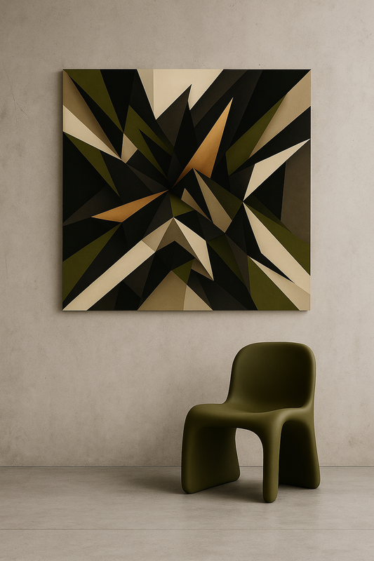 Momentum / Leinwandbild - WOOVE