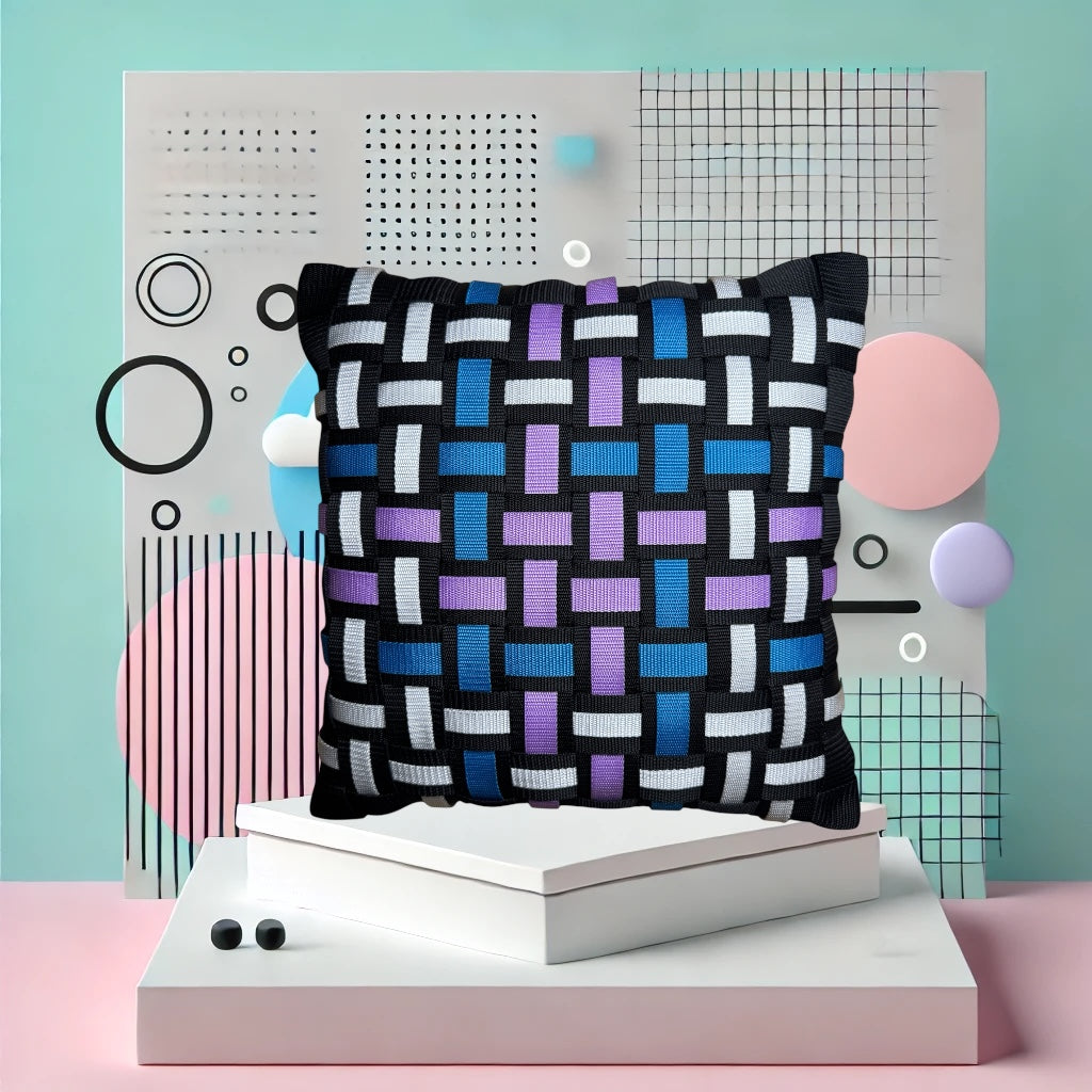 021 CYBER GRID Neonmix l Pillowcase