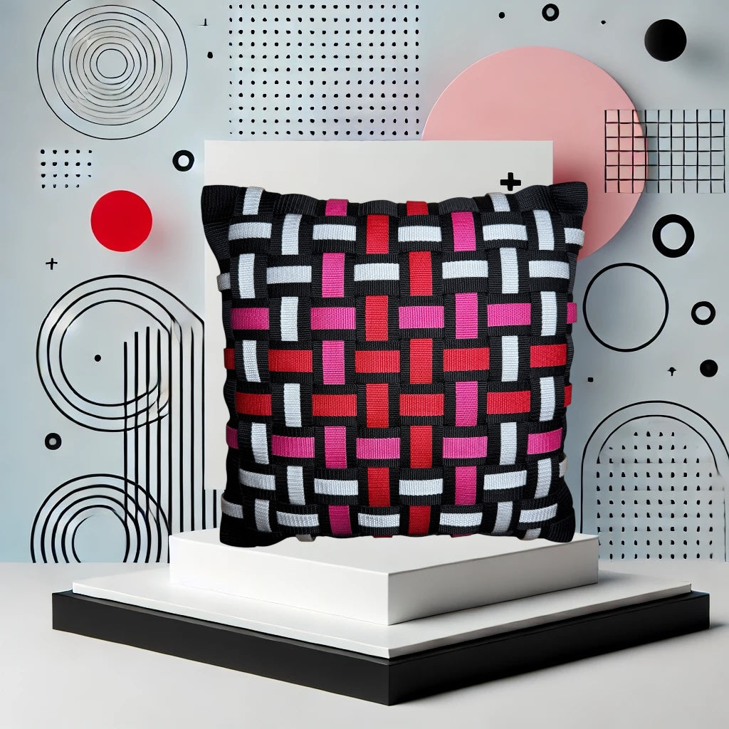 021 RETRO INFERNO Neonmix l Pillowcase