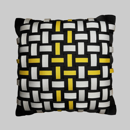 NEON GRID SOLAR Neonmix l Kissenbezug - WOOVE