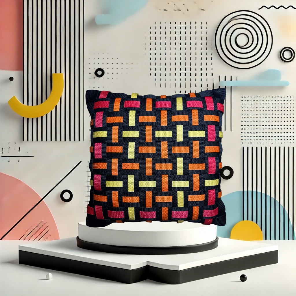 021 NEON GRID BLAZE Neonmix l Pillowcase