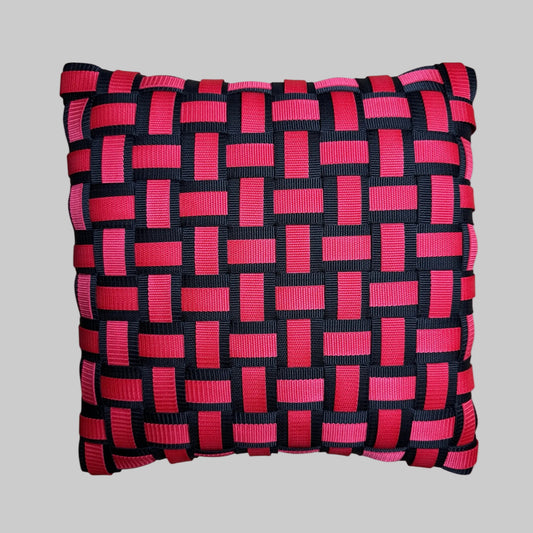 RED SIGNAL Schwarz & Rot l Kissenbezug - WOOVE