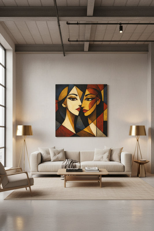 Dual Perspective / Leinwandbild